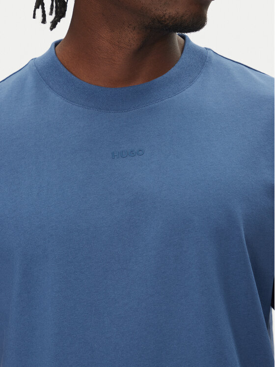 HUGO HUGO T-krekls Dapolino 50488330 Zils Relaxed Fit