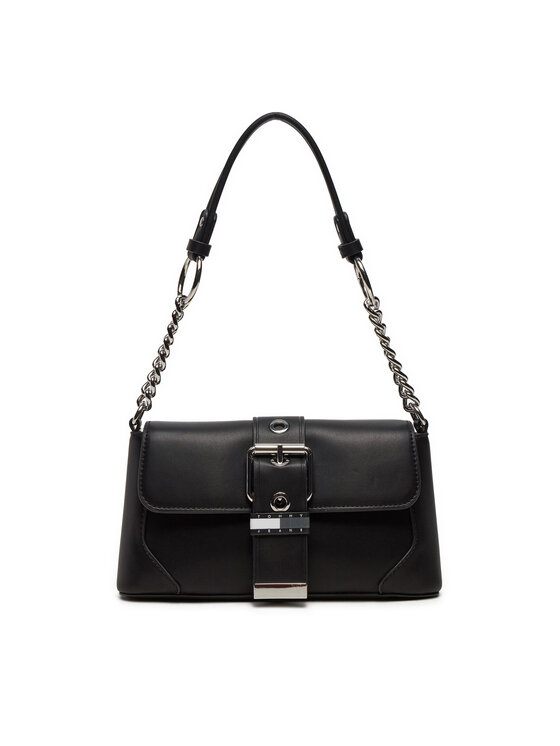 Zdjęcia - Torebka damska Tommy Jeans Torebka Tjw Idol Shoulder Bag AW0AW16282 Czarny