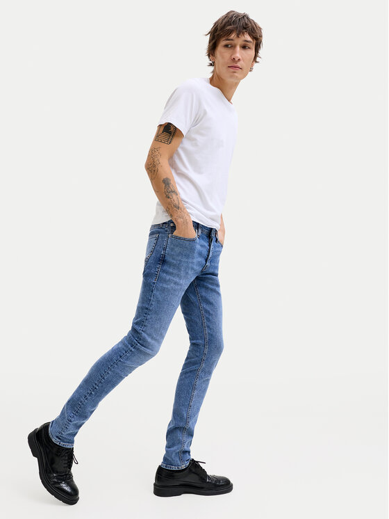 Jack & Jones Jack & Jones Jeansy Glenn 12289499 Niebieski Slim Fit