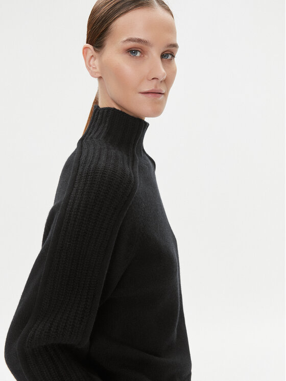 Calvin Klein Calvin Klein Rollkragenpullover K20K205985 Schwarz Relaxed Fit