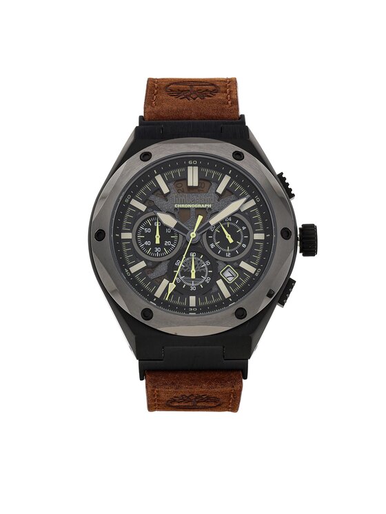 Timberland Timberland Zegarek Abbotville TDWGC2102302 Brązowy