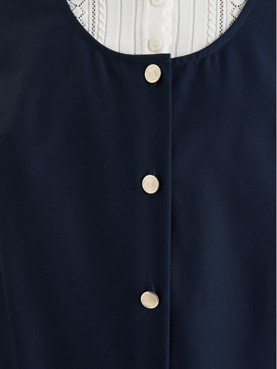 Tommy Jeans Tommy Jeans Každodenné šaty DW0DW22759 Tmavomodrá Regular Fit