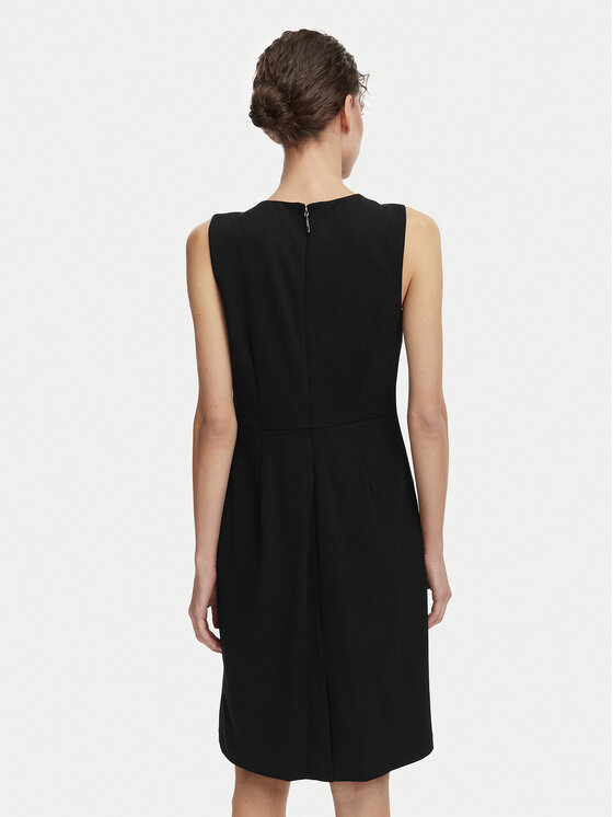 Calvin Klein Calvin Klein Kokteiļkleita LV044G004G Melns Slim Fit