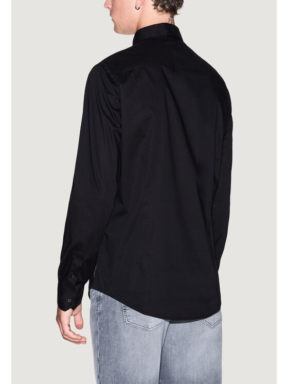 Armani Exchange Armani Exchange Camicia 8NZC31 ZN28Z Nero Casual Fit
