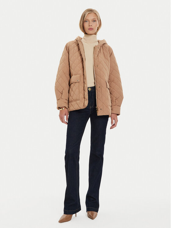 Marella Marella Kurtka przejściowa Fabiana 2423486064 Beżowy Regular Fit