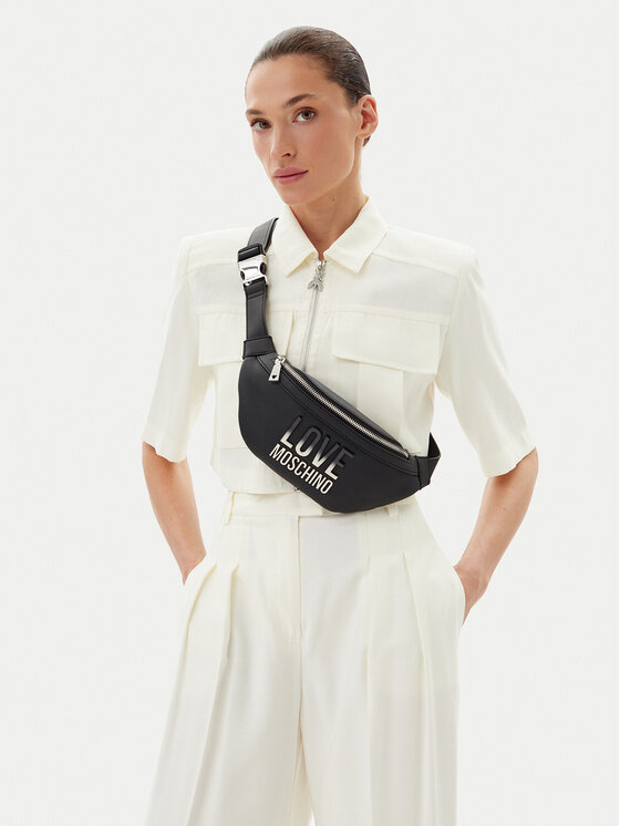 LOVE MOSCHINO LOVE MOSCHINO Torbica oko struka JC4259PP0MKD000B Crna