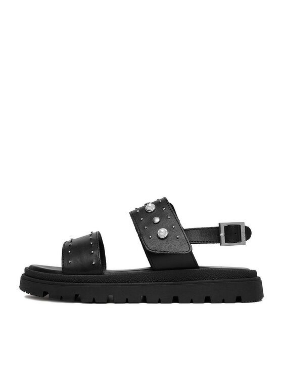Guess Guess Szandál CEO-BAND-8985-A Fekete