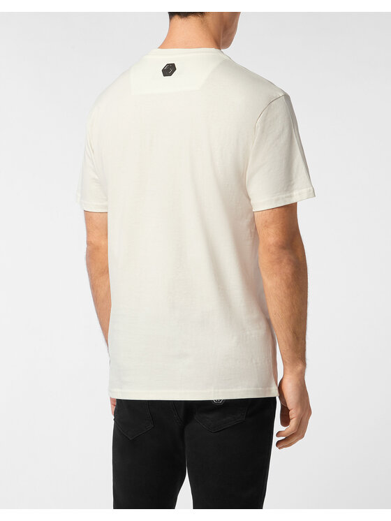 PHILIPP PLEIN PHILIPP PLEIN Tričko 27075 Biela Regular Fit