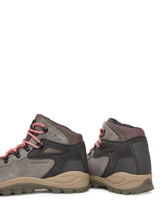 Columbia Columbia Παπούτσια πεζοπορίας Newton Ridge Plus Waterproof Amped 1718821 Γκρι