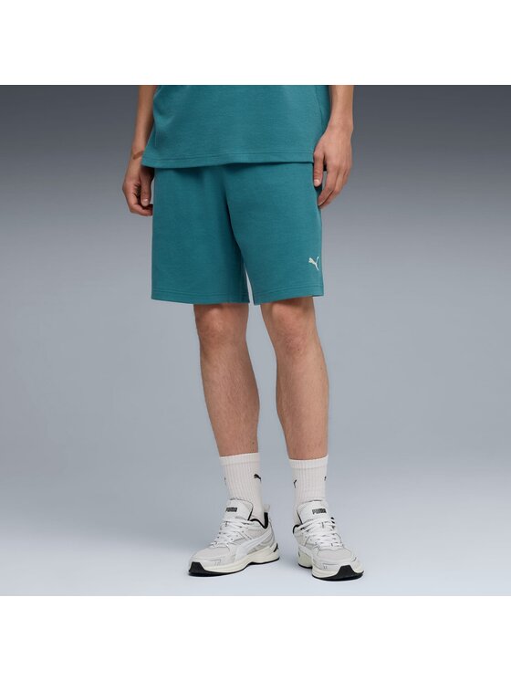 Puma Puma Szorty sportowe 692021 Zielony Regular Fit