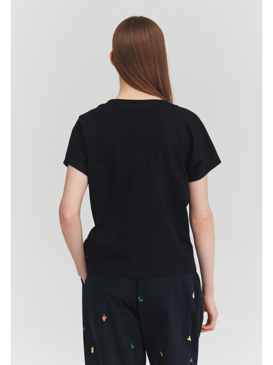 TATUUM TATUUM Tričko NILS 4 Tmavomodrá Classic Fit