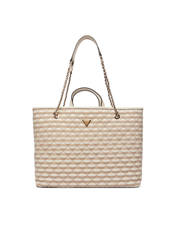 Guess Guess Ročna torba Giully II HWAG96 73290 Svetlo bež