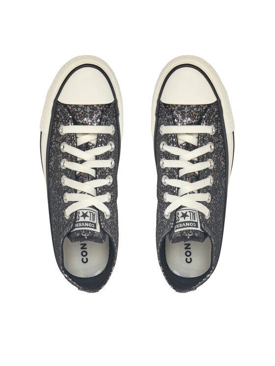 Converse Converse Sportbačiai Chuck Taylor All Star Glitter A11138C 001 Juoda