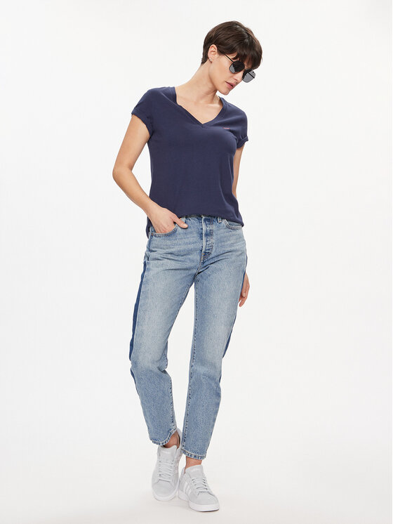 Levi's® Levi's® T-Shirt Perfect 85341-0064 Granatowy Regular Fit