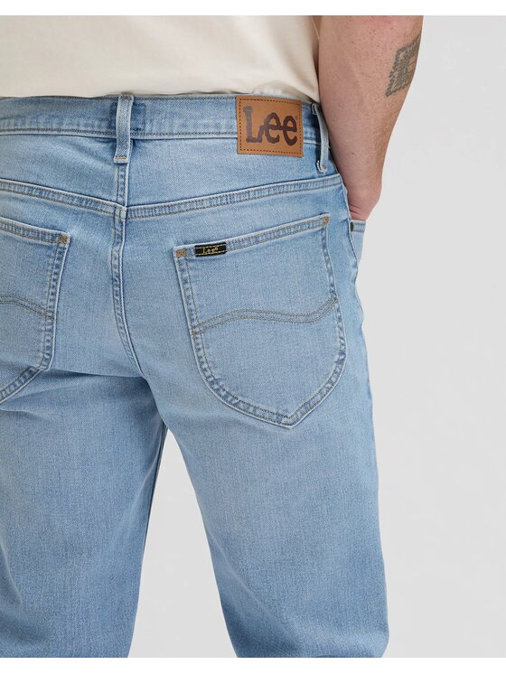 Lee Lee Jeansy RIDER Niebieski Slim Fit