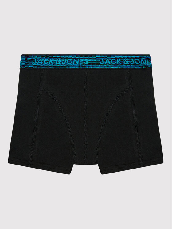 Jack&Jones Junior Jack&Jones Junior Set od 3 para bokserica Waistband 12203513 Crna