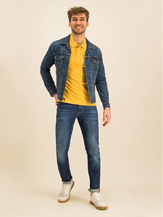 Levi's® Levi's Polo marškinėliai Housemark 22401-0109 Geltona Regular Fit
