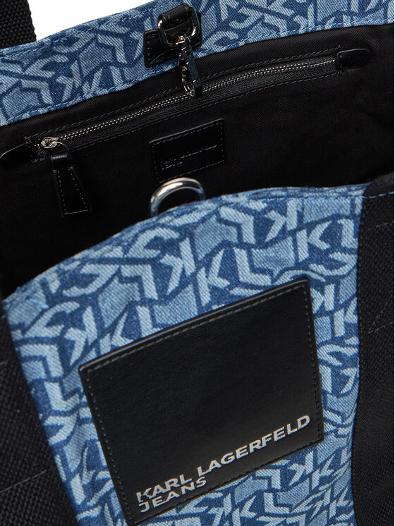 Karl Lagerfeld Jeans Karl Lagerfeld Jeans Ročna torba A2W50005 Modra