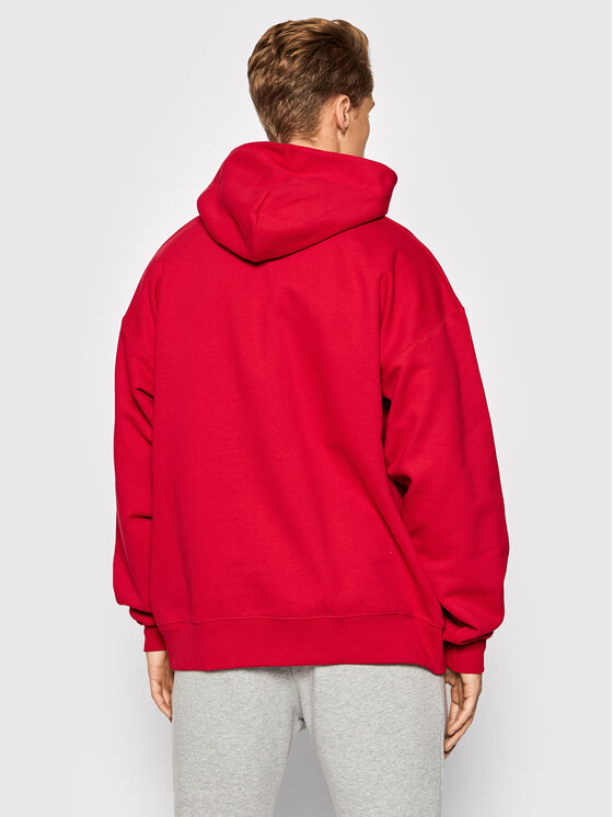 Thrasher Thrasher Džemperis Hood Godzilla 102020387 Raudona Regular Fit