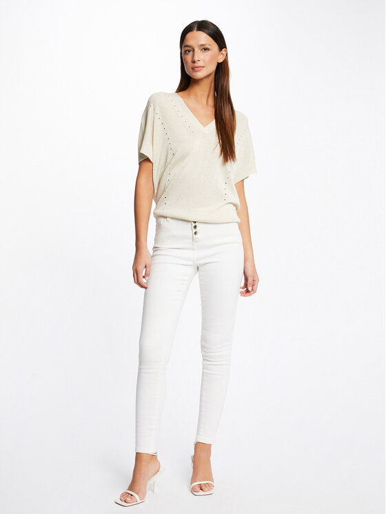 Morgan Bluse 231-MACHI Beige Relaxed Fit | Modivo.at