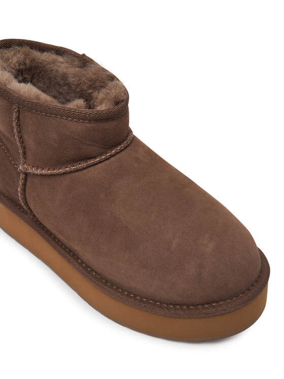 EMU Australia EMU Australia Śniegowce Stinger Micro Flatform 2.0 W13296 Beżowy