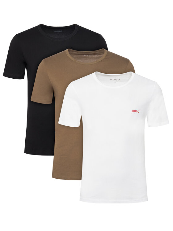 HUGO Set de tricouri Rn Triplet P 50532811 Colorat Regular Fit