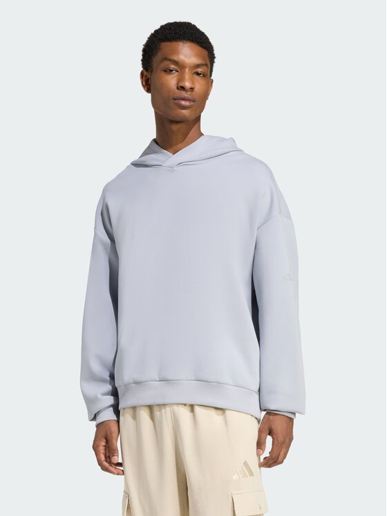 adidas adidas Bluza 154391 Szary Loose Fit
