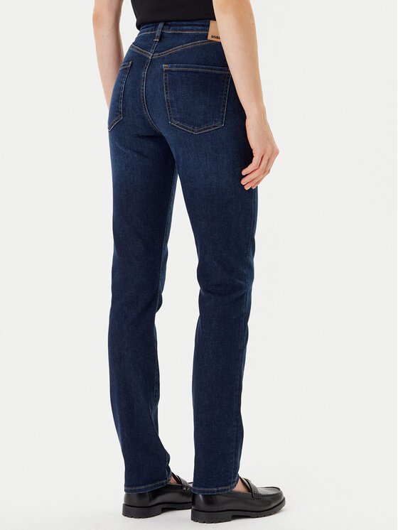 BOSS BOSS Jeans hlače State 2.0 50542555 Mornarsko modra Slim Fit