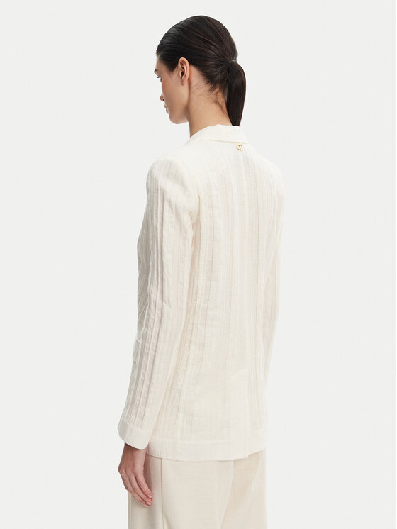 TWINSET TWINSET Sakko 251TT2140 Écru Slim Fit