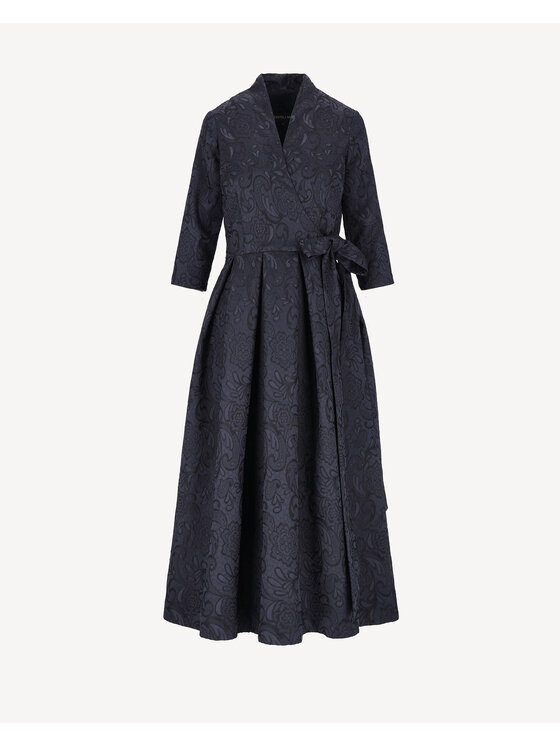 Castellani Castellani Sukienka codzienna Sukienka Yoko Granatowy Regular Fit