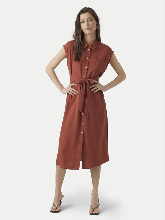 Női Ing ruha Vero Moda, Méret: S, Piros, Mymilo 10282532