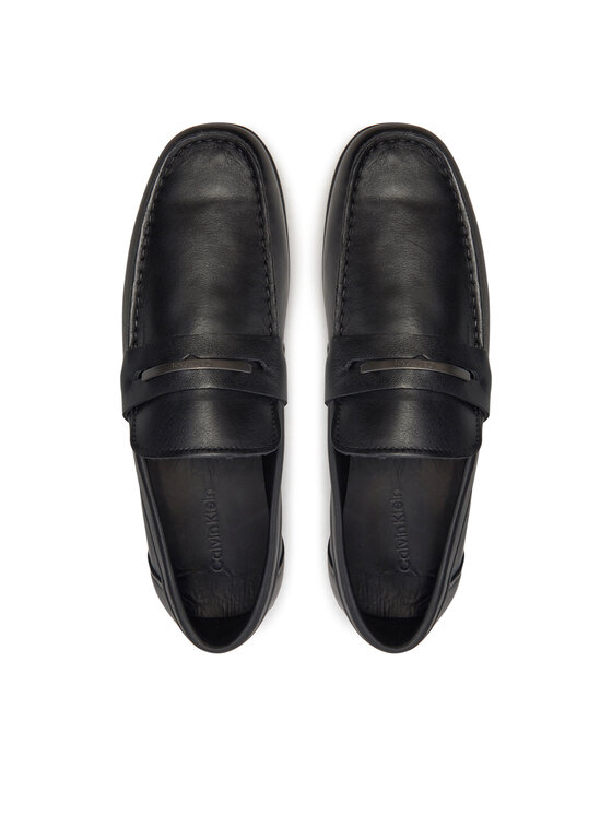 Calvin Klein Calvin Klein Mokassins Driving Shoe Metal Bar HM0HM01473 Schwarz