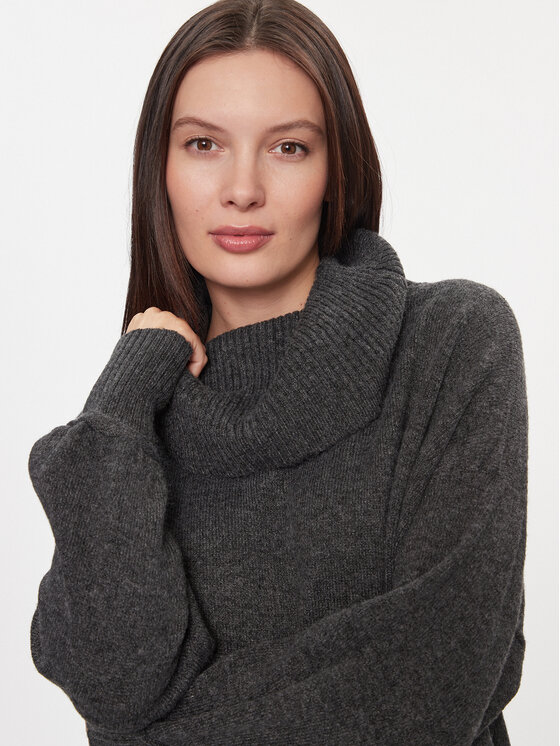 ONLY ONLY Светр 15306541 Сірий Relaxed Fit