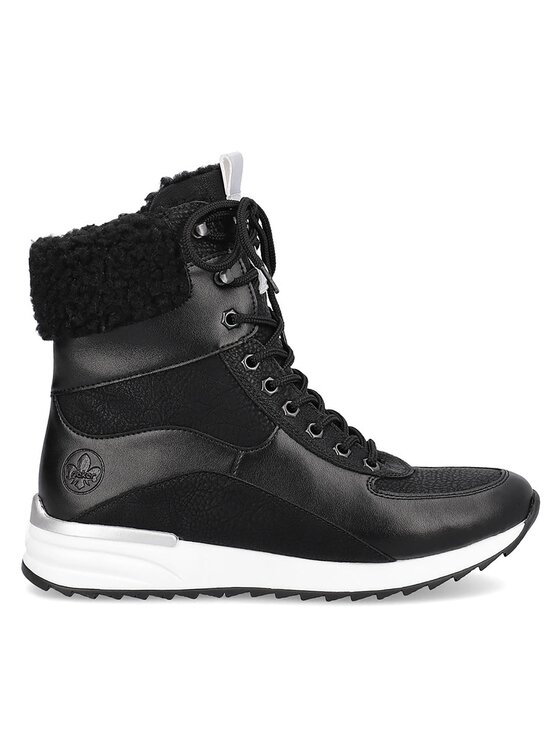 Botine Rieker Femei, Mărimea: 37, Negru, X8003-00