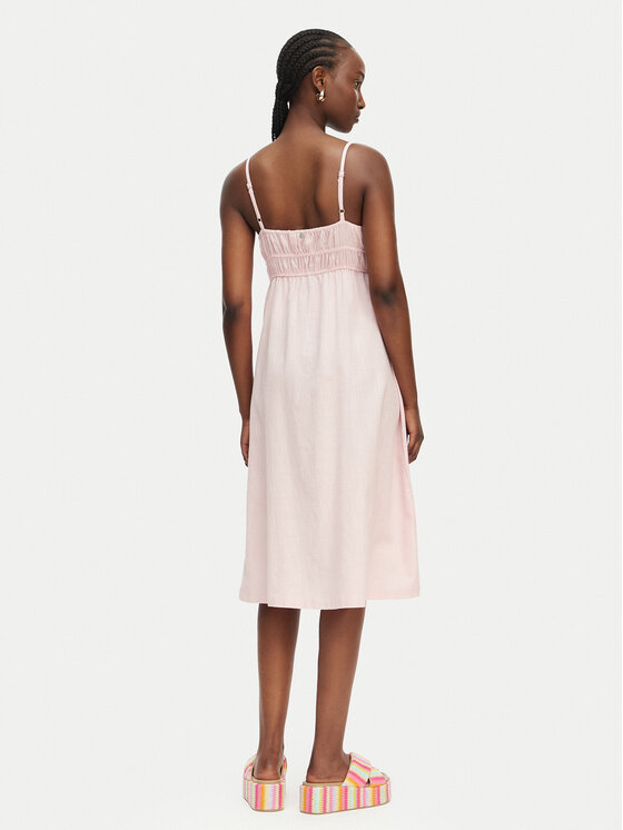 Roxy Roxy Vasaras kleita Rosie ERJWD03871 Rozā Regular Fit
