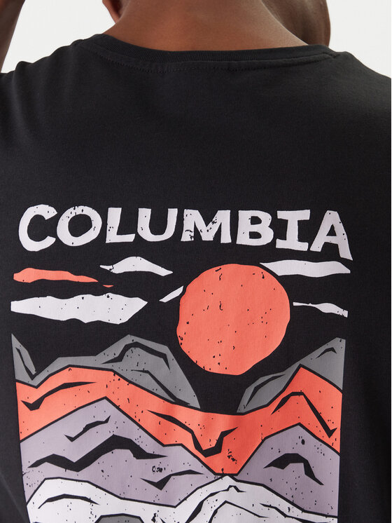 Columbia Columbia T-Shirt Explorers Canyon™ 2036451 Černá Regular Fit