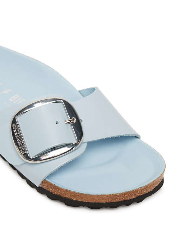 Birkenstock Birkenstock Şlapi Madrid Big Buckle Hex 1030364 Albastru celest