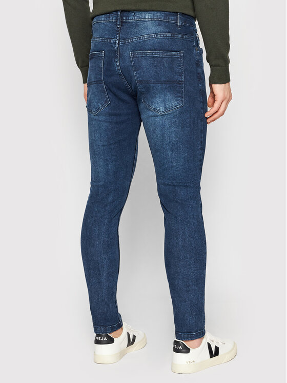 Brave Soul Brave Soul Jeansy MJN-MADISONDARK Tmavomodrá Skinny Fit