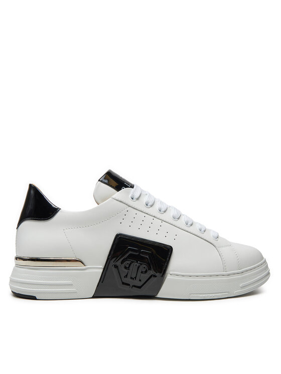 PHILIPP PLEIN PHILIPP PLEIN Sneakersy FADS USC0565 PLE025N Biela