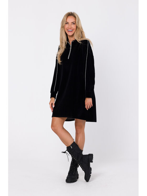 Made of Emotion Vestito da giorno M764 Nero Modern Fit