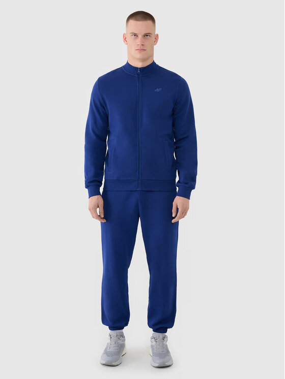 4F 4F Jogger nohavice 4FWMM00TTROM1139-031S Tmavomodrá Regular Fit
