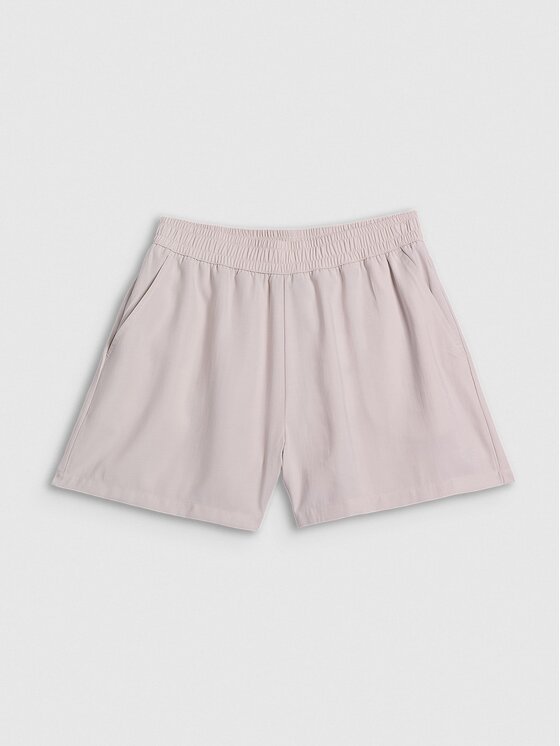 4F 4F Bavlnené šortky 4FRSS26TSHOF0933-12S Biela Regular Fit