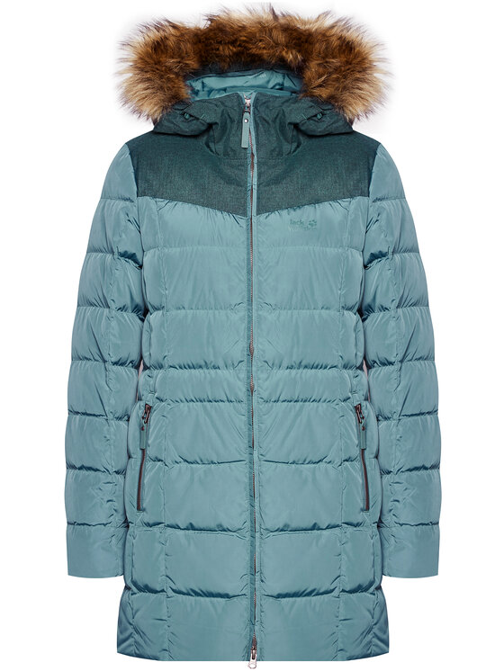 Jack Wolfskin Jack Wolfskin Pūkinė striukė Baffin Island 1203332 Mėlyna Regular Fit