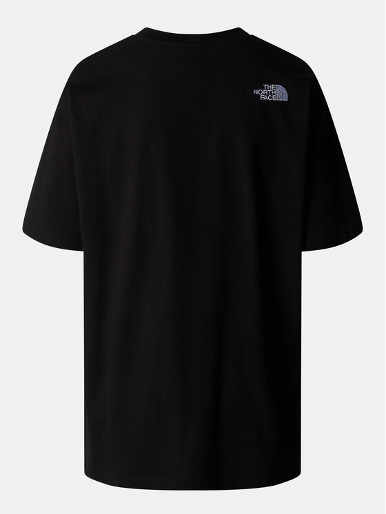 The North Face The North Face T-krekls Simple Dome NF0A87NQ Melns Oversize
