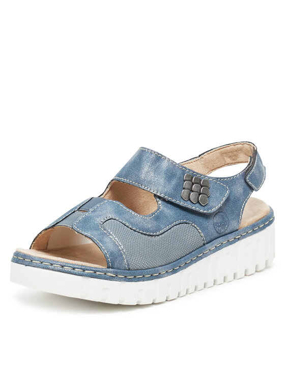 Rieker Rieker Sandalen V1389-12 Blau