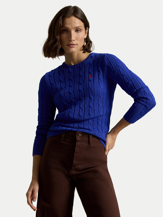 Polo Ralph Lauren Pulover 211971869012 Albastru Slim Fit