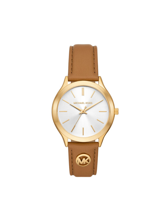 Michael Kors Michael Kors Годинник Slim Runway MK7543 Коричневий
