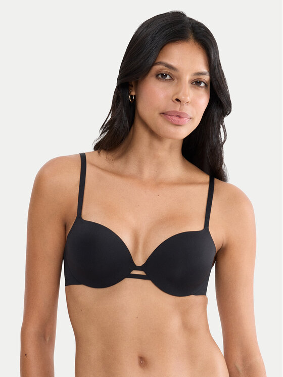 Triumph Triumph Sutien cu armătură Body Make-Up Illusion 10226399 Negru