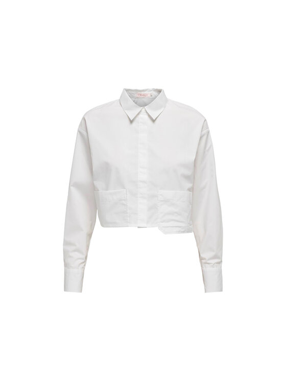 ONLY ONLY Camicia 15314349-BRI Bianco Regular Fit