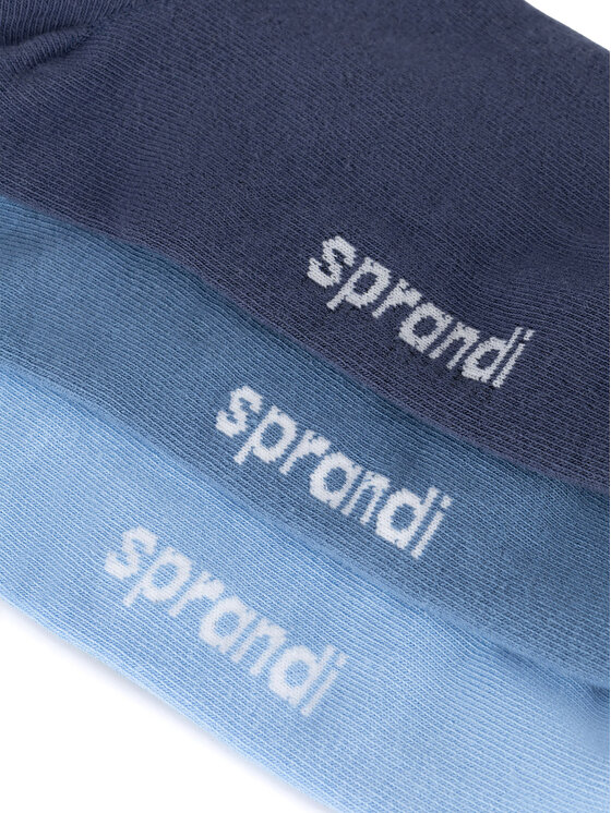 Sprandi Sprandi Set od 3 para unisex visokih čarapa 0UB-005-AW24 (3-PACK) Plava
